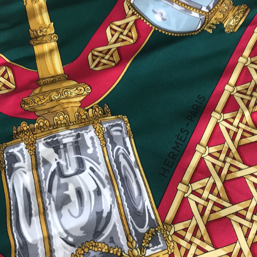 Hermès square scarf